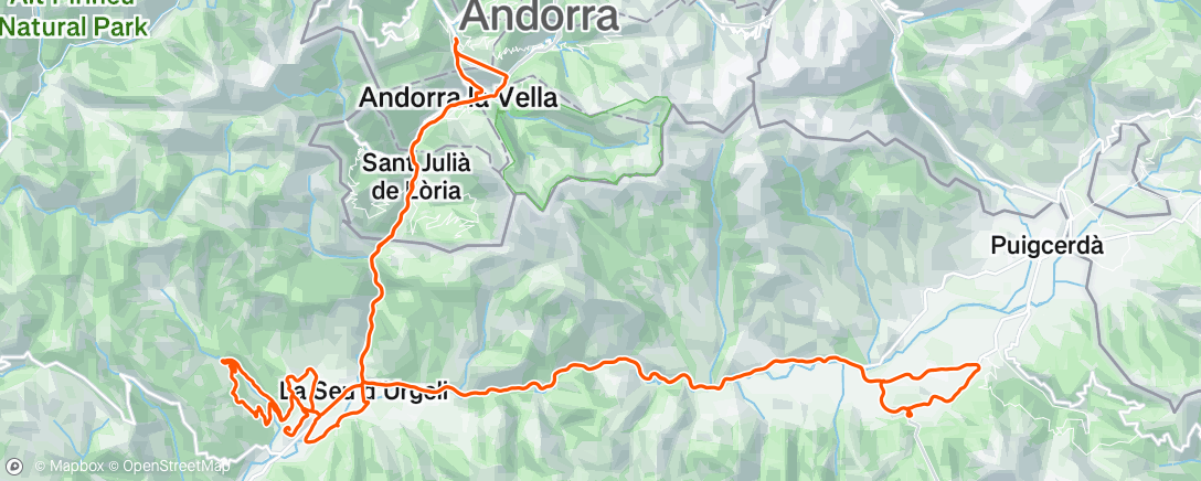 Peta aktivitas, La Massana, La Massana, Andorra 🇦🇩