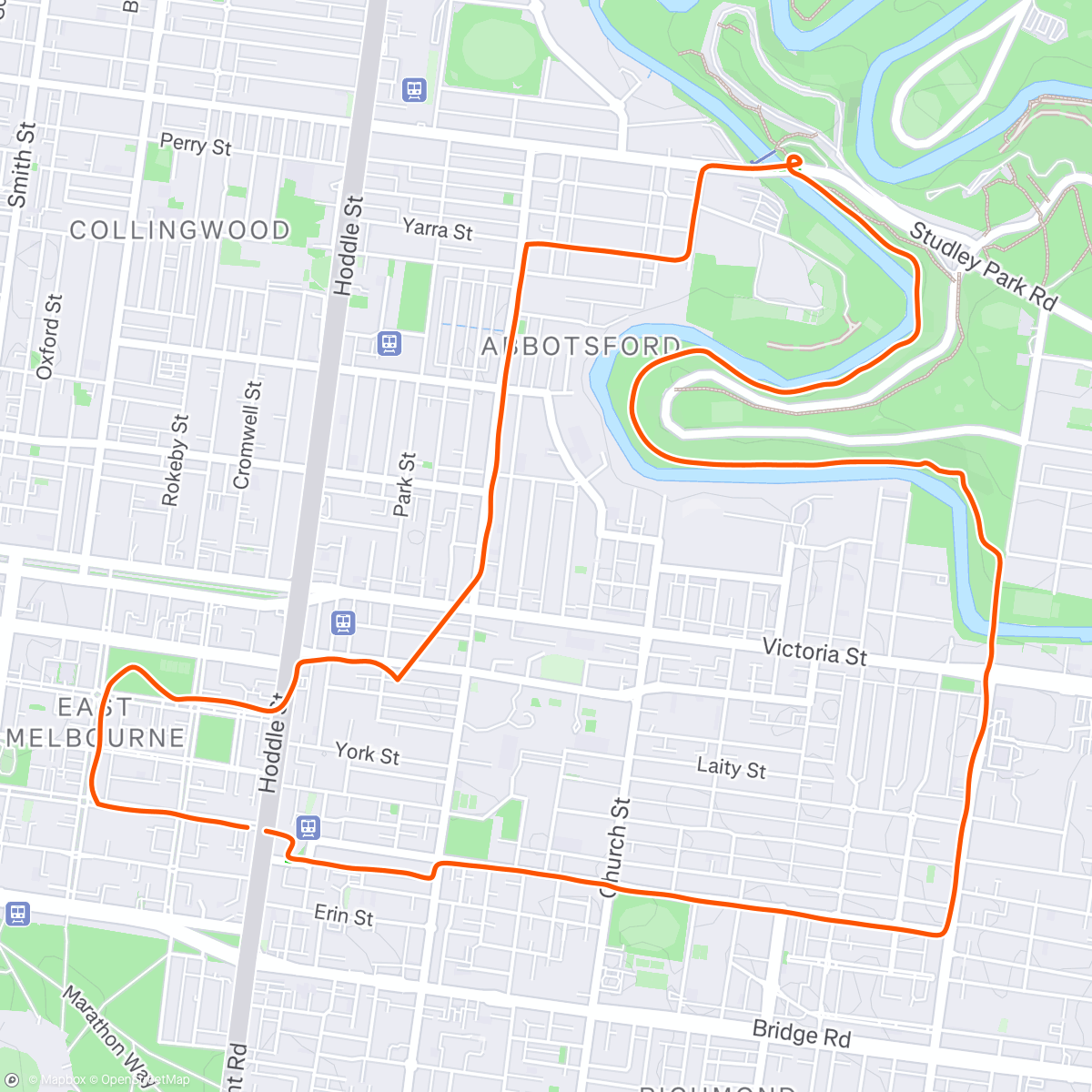 Mapa de la actividad, Bi-carb soda in a box; cricket on the radio