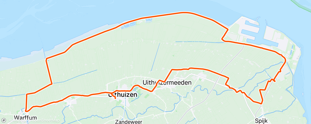 Map of the activity, Avondrit