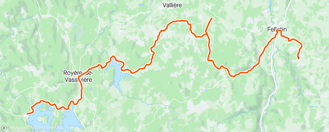 活动地图，Lac de Vassivière