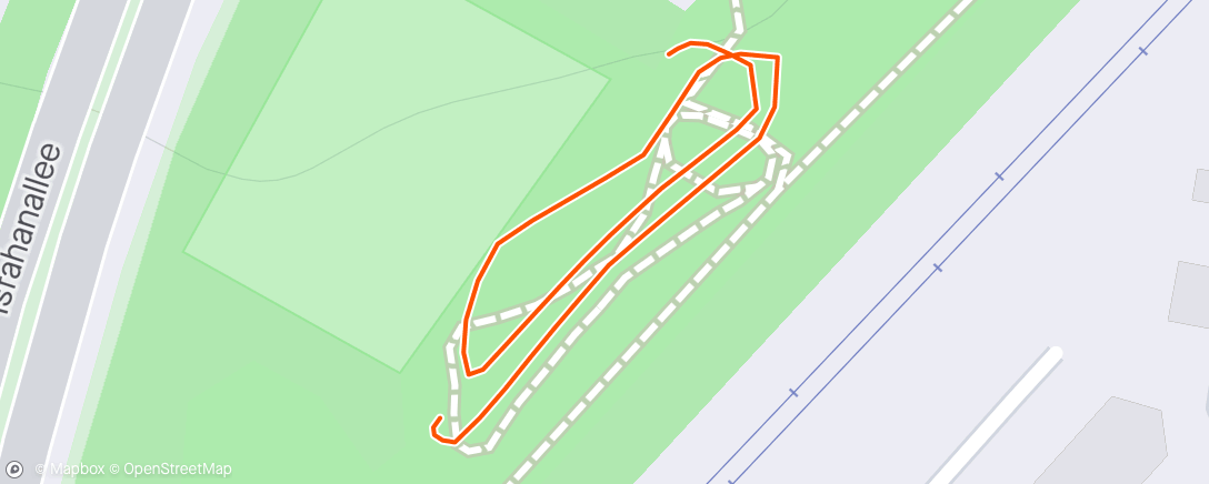 Map of the activity, MTB - Airtime