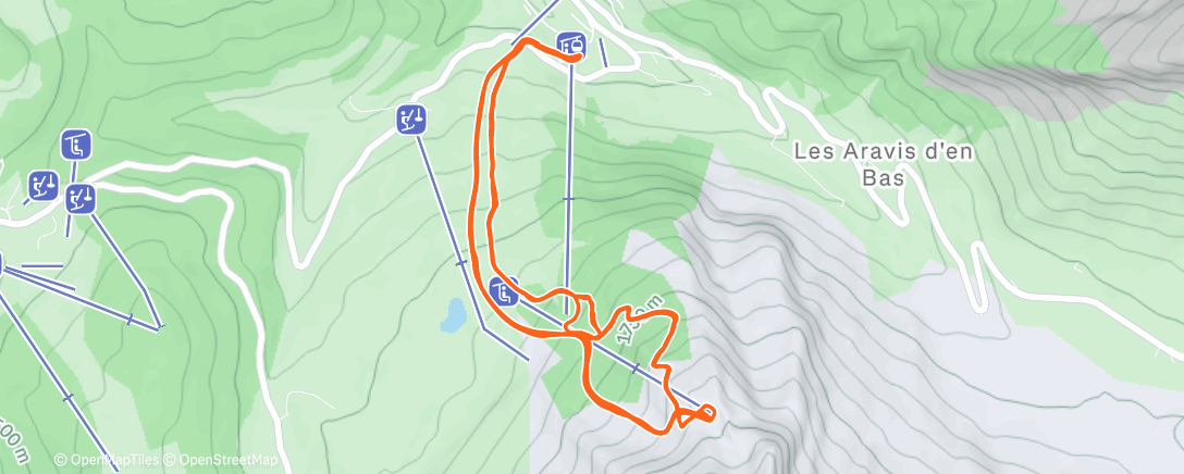 Map of the activity, Efficace