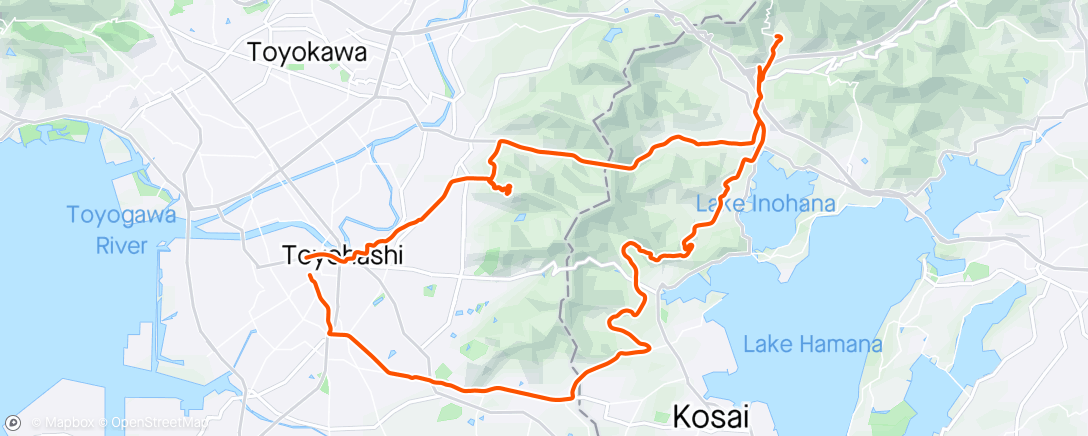 Mapa de la actividad, 湖西石巻