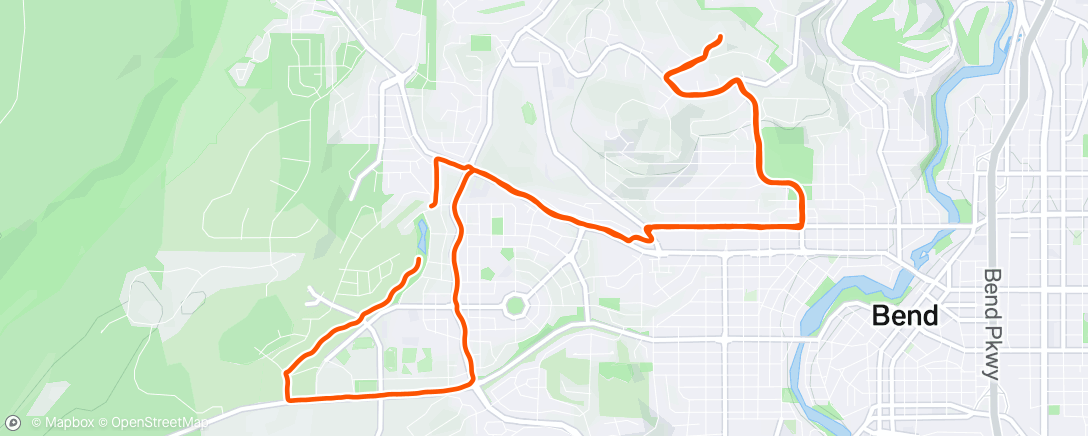 Map of the activity, Starting to feel stronger uphill compared to recent months