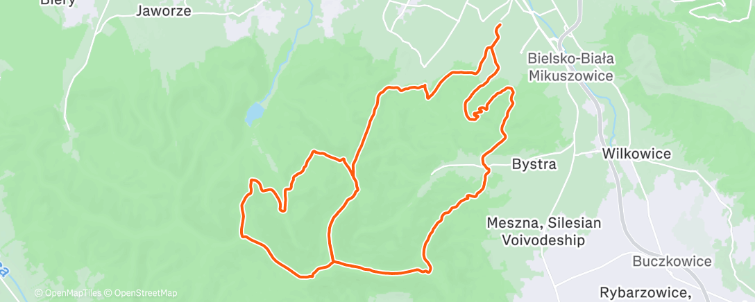 Map of the activity, Long run with TIOW 😍