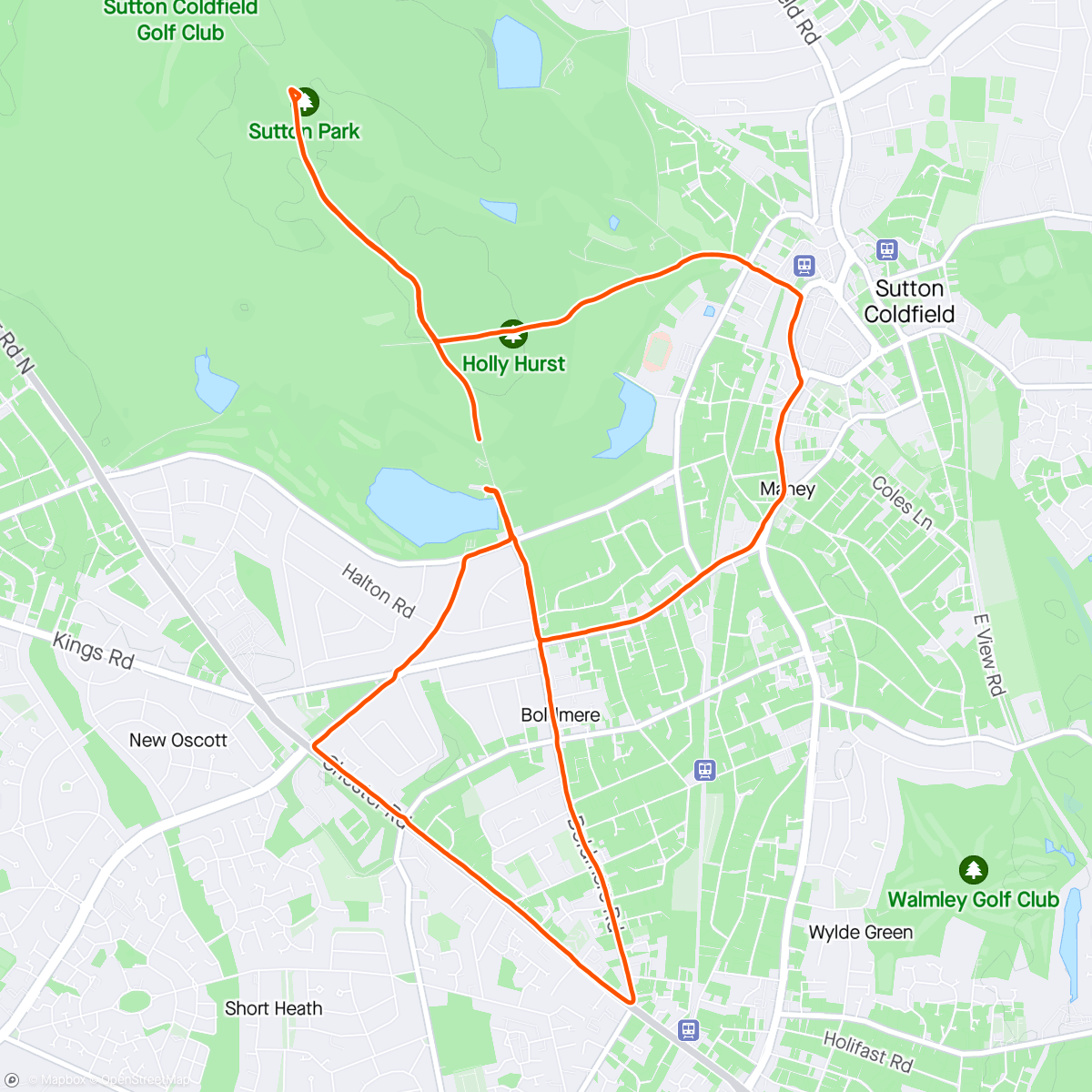 Карта физической активности (Lovely morning for a run)