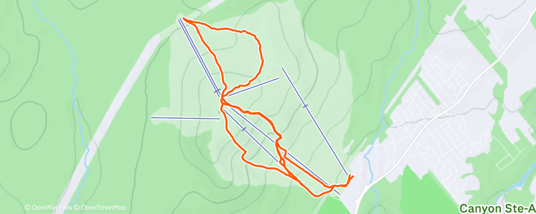 Map of the activity, Double trouble avec les Pilote-Fortin