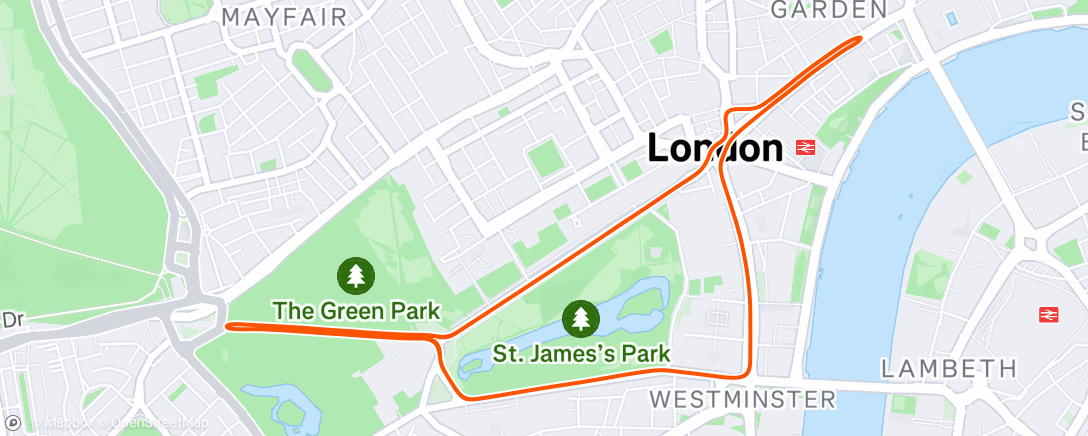 Map of the activity, Zwift - Daily Ride on Classique in London