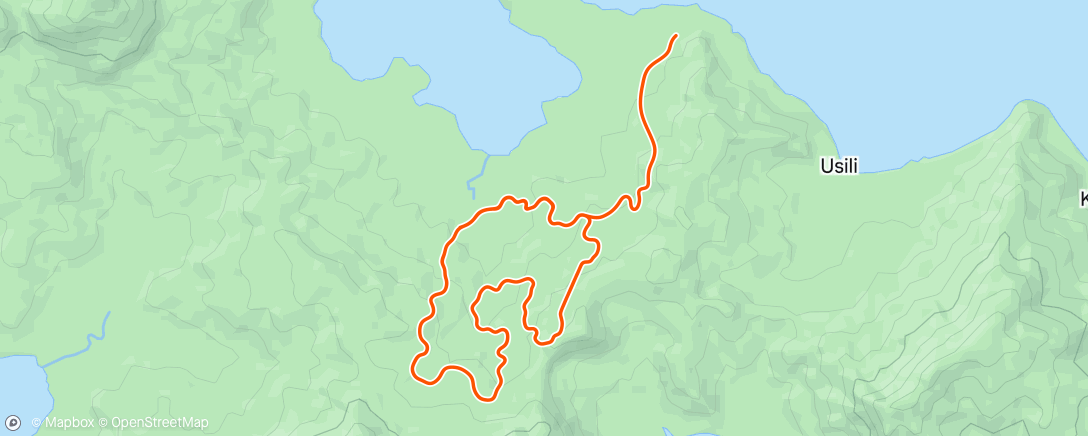 Map of the activity, Zwift - Aerobic Sustainability on Jungle Circuit in Watopia