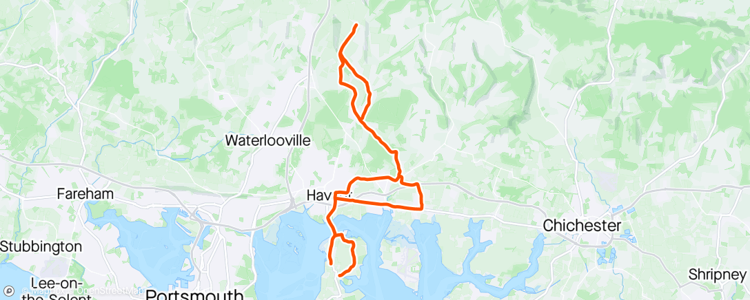 Map of the activity, 🚴🏼‍♀️🚴🏽🚴🏽‍♂️