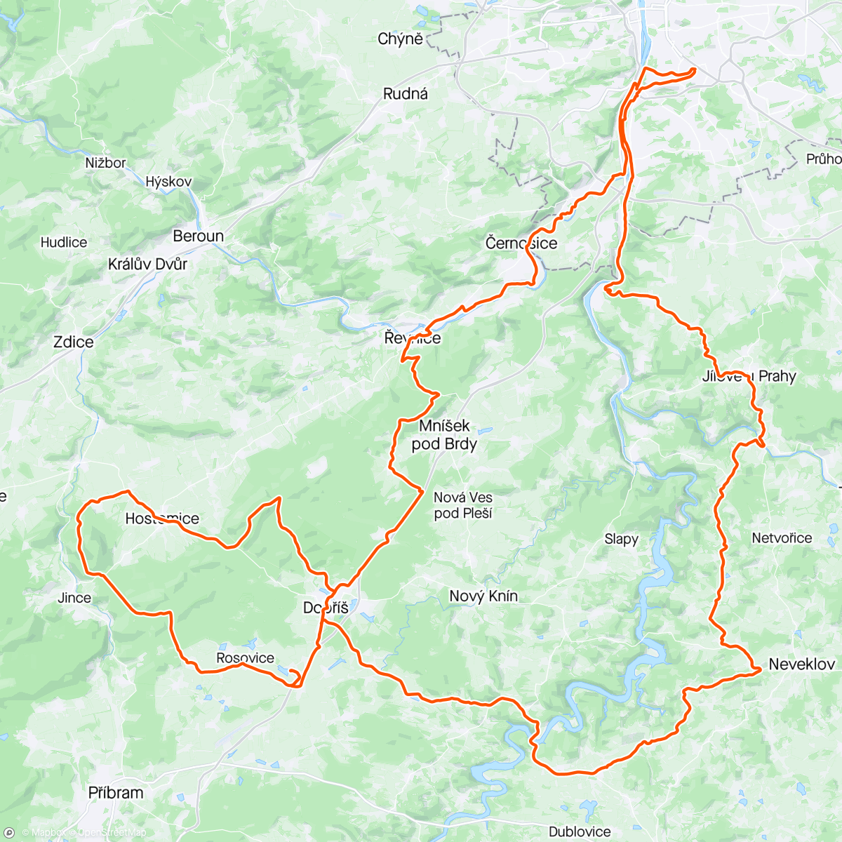 Map of the activity, Vítr tuží charakter