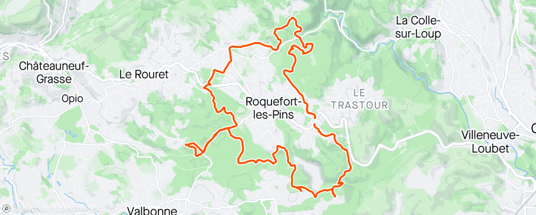 Map of the activity, Reprise VTT