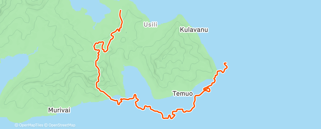 Map of the activity, Zwift - Temple Trek in Watopia