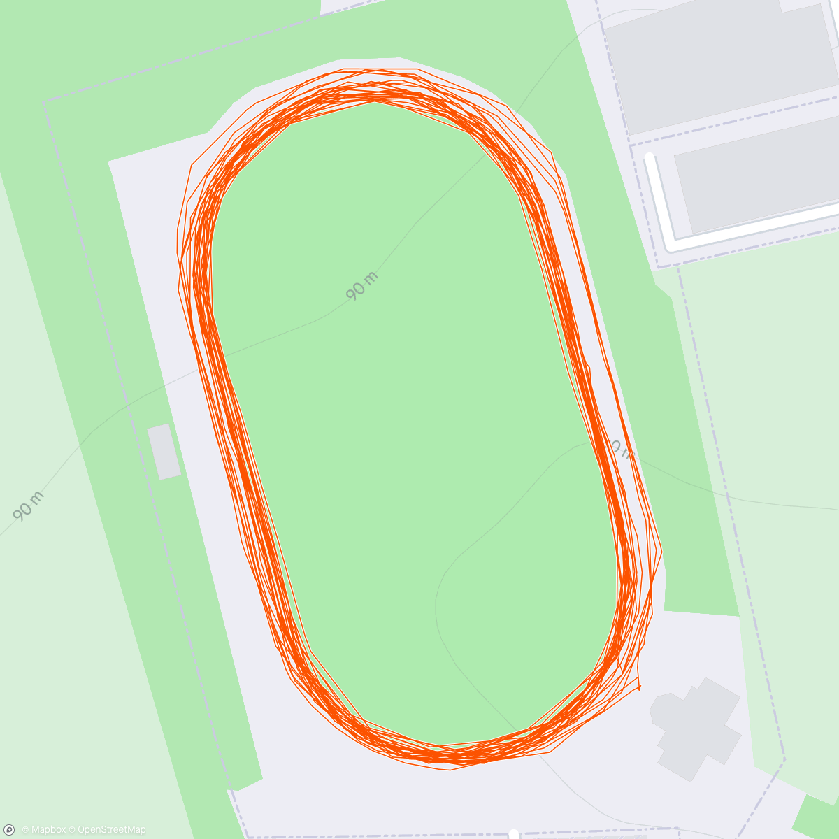 Map of the activity, Avon Interval samen met Django