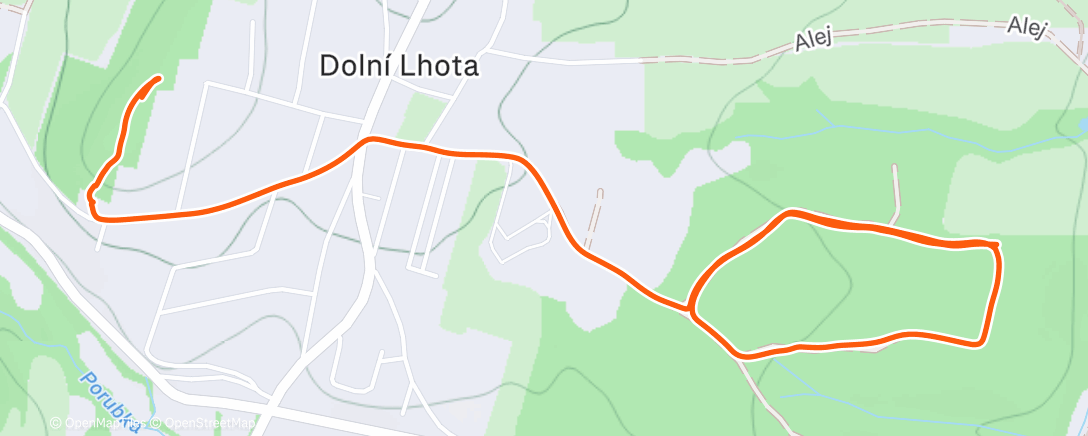 Mapa de la actividad, Když si zapomenu zapnout hodinky 🙉