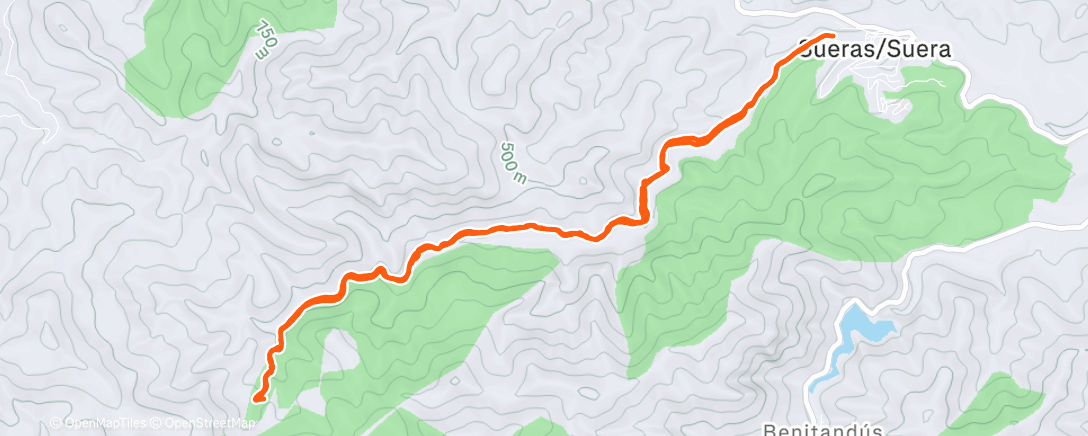 Карта физической активности (Caminata a la hora del almuerzo)