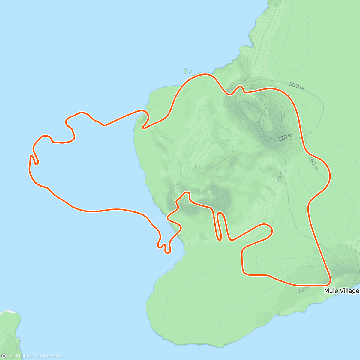 Map of the activity, Zwift - The Egyptian in Watopia