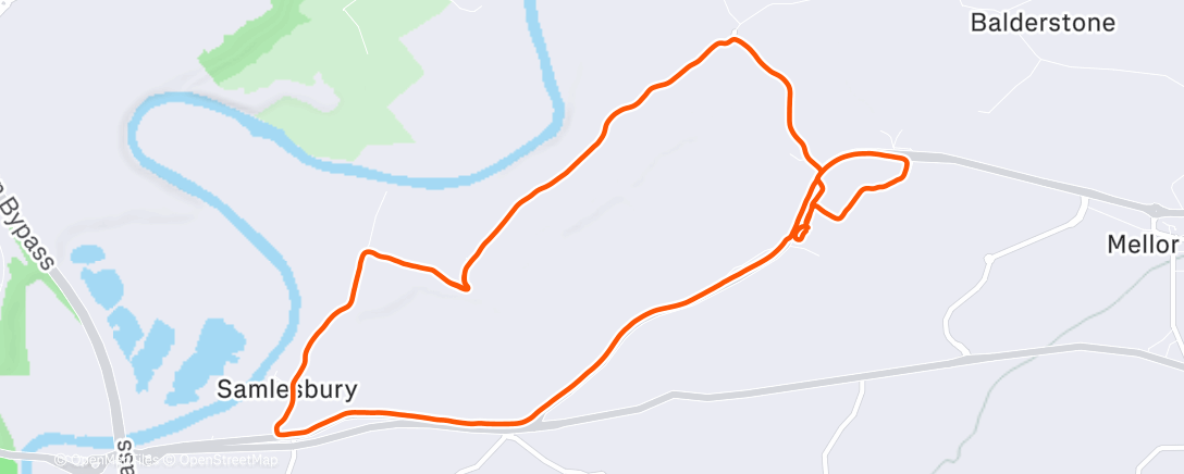 Map of the activity, Easy hour