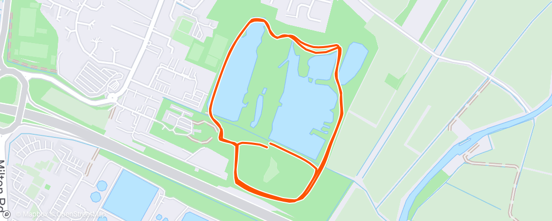 Map of the activity, Park Run (was 5k, 29 minutes ish)