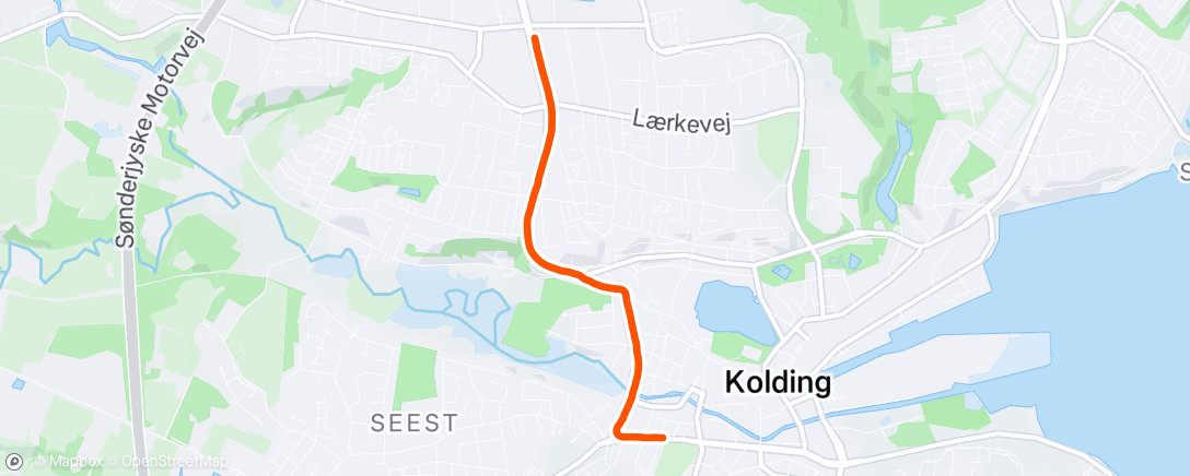 Mappa dell'attività Morning Run