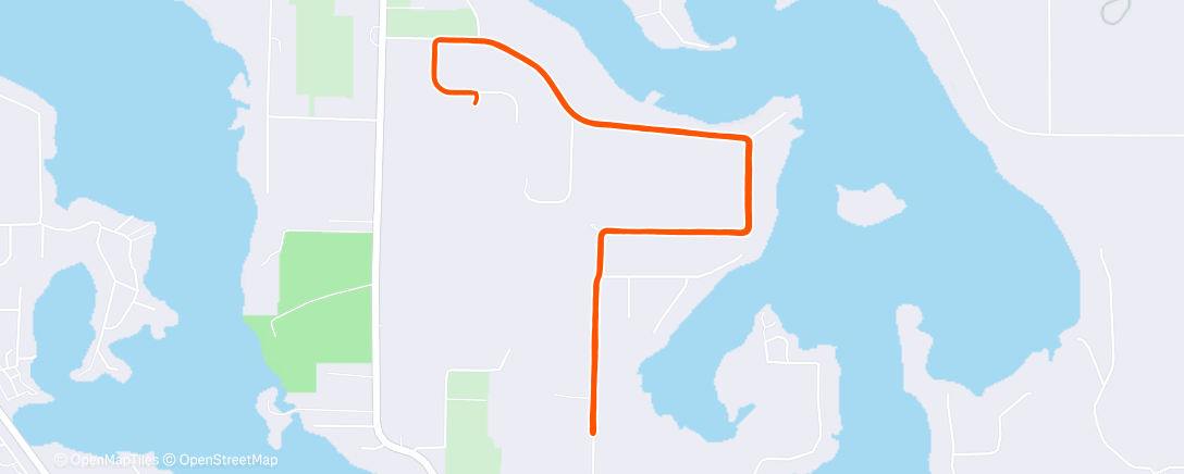 Карта физической активности (Morning Run)