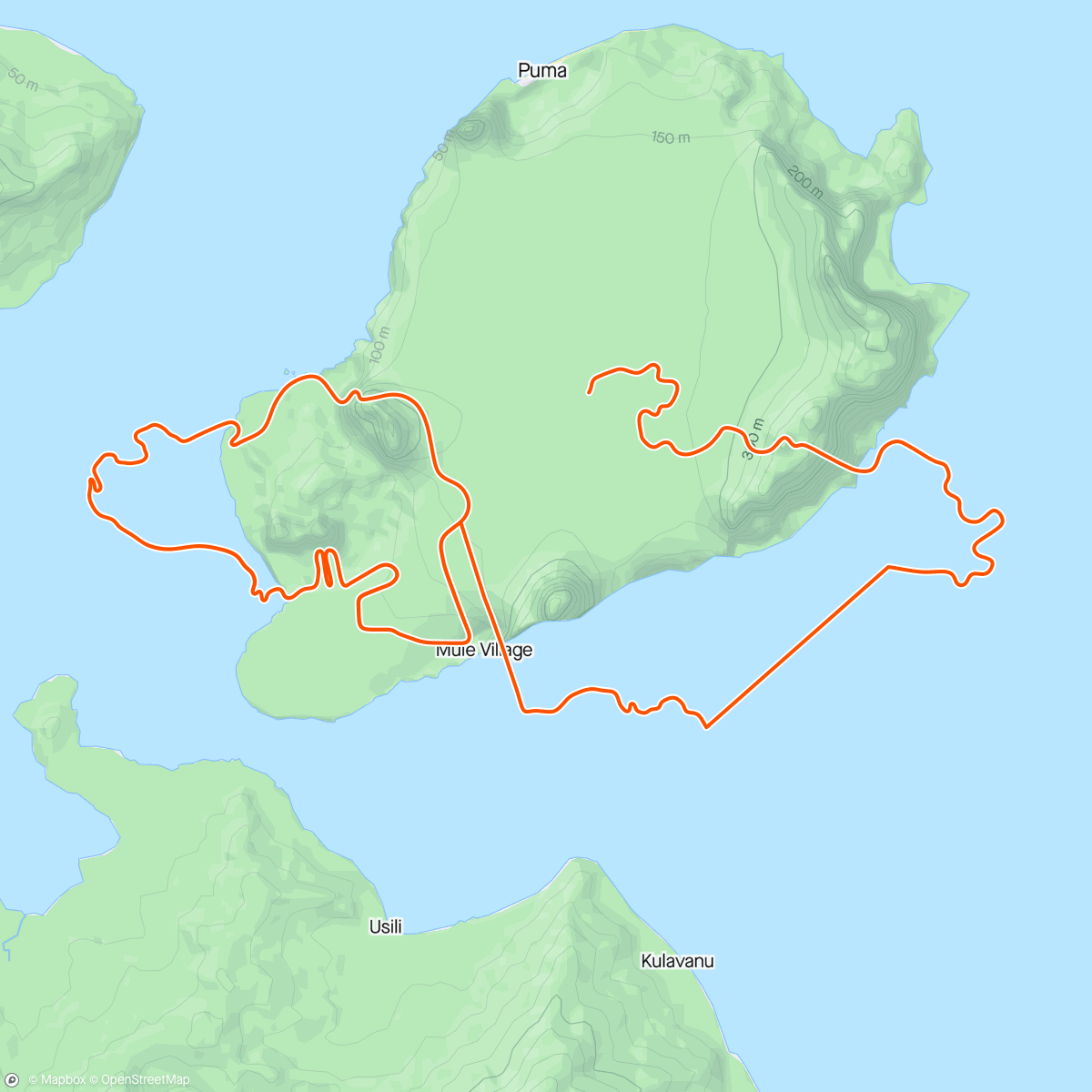 Map of the activity, Zwift - Tempus Fugit in Watopia