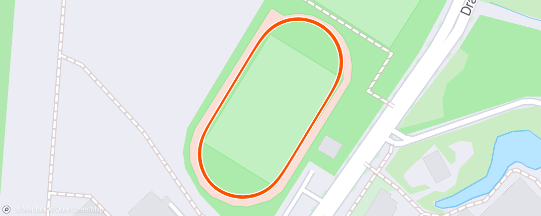 Map of the activity, ITT - Inselrunners Track Tuesday Intervalle