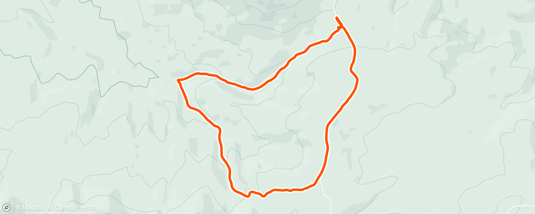 Map of the activity, Dog exercise