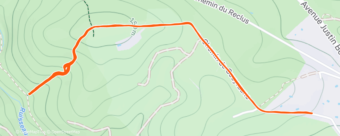 Map of the activity, 1000 m D+ 
Côte du 🐉Dragon🐉