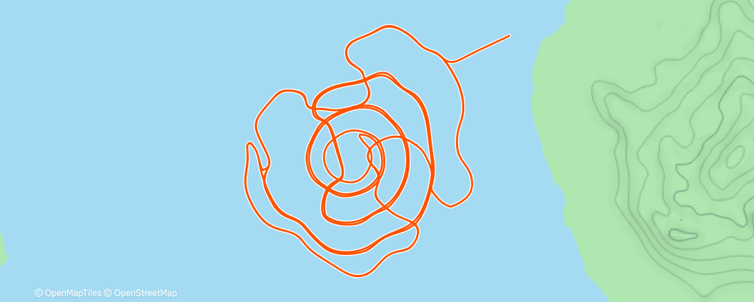 Map of the activity, Zwift - Half Hour of Power on Whole Lotta Lava in Watopia