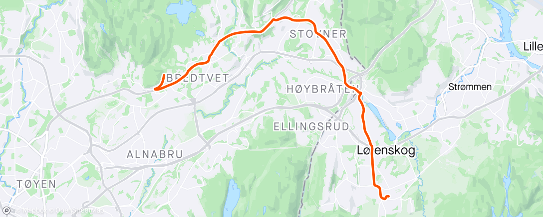Map of the activity, Hjem fra ToL