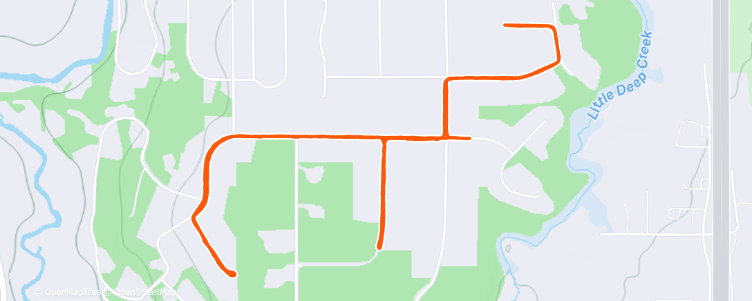 Map of the activity, Ladies walk 2.0!