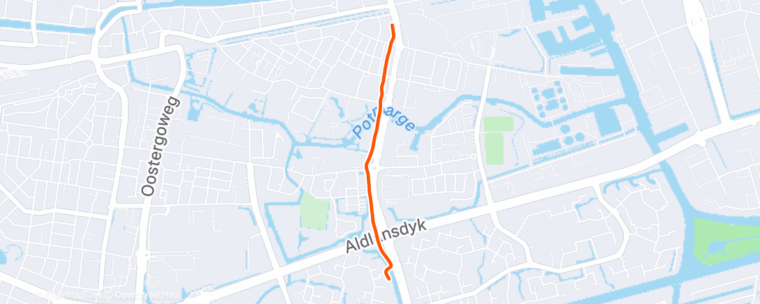 Карта физической активности (Ochtendloop)