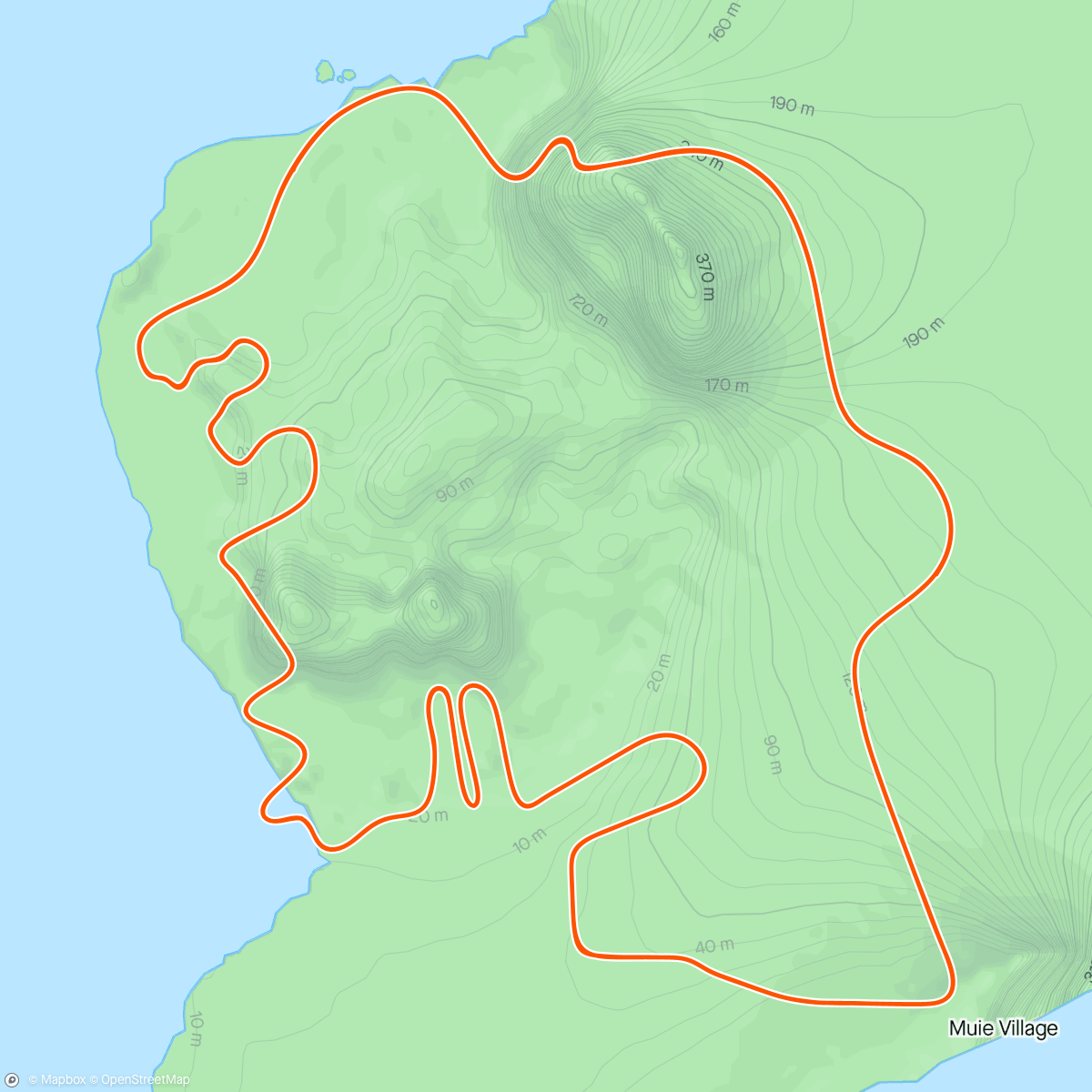 Map of the activity, Zwift - Pre-Race With Spin-Ups on Flat Route in Watopia