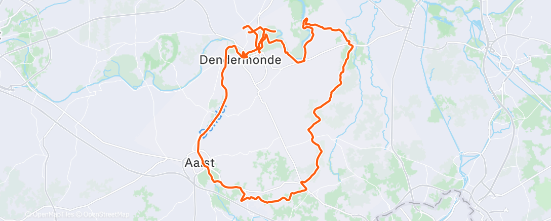 Map of the activity, Ochtendrit