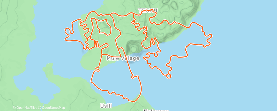 Карта физической активности (Zwift - Sub AT on Tair Dringfa Fechan in Watopia)