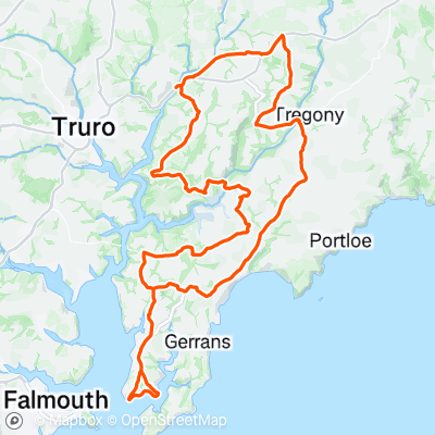 TPCC St Mawes loop v2 | 36.5 mi Cycling Route on Strava