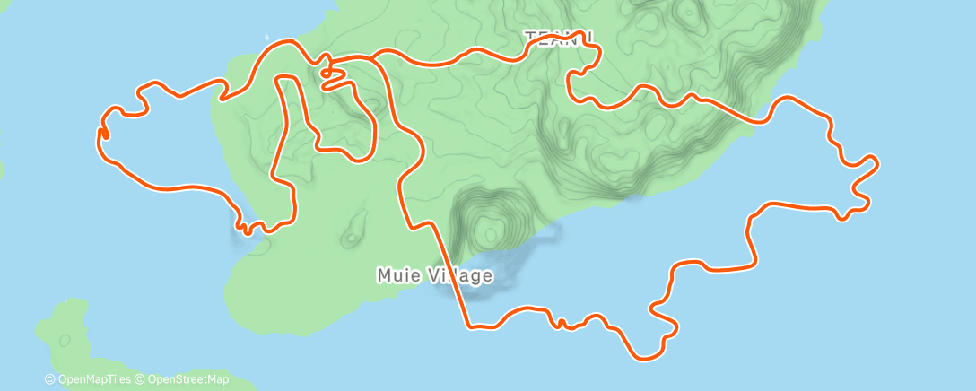 Carte de l'activité Afternoon Ride on Zwift