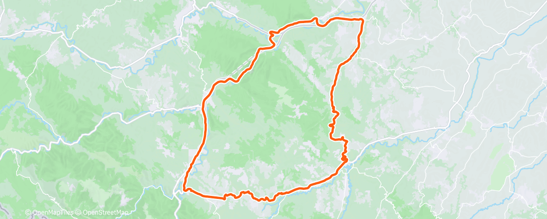 Map of the activity, Giro Barbanti