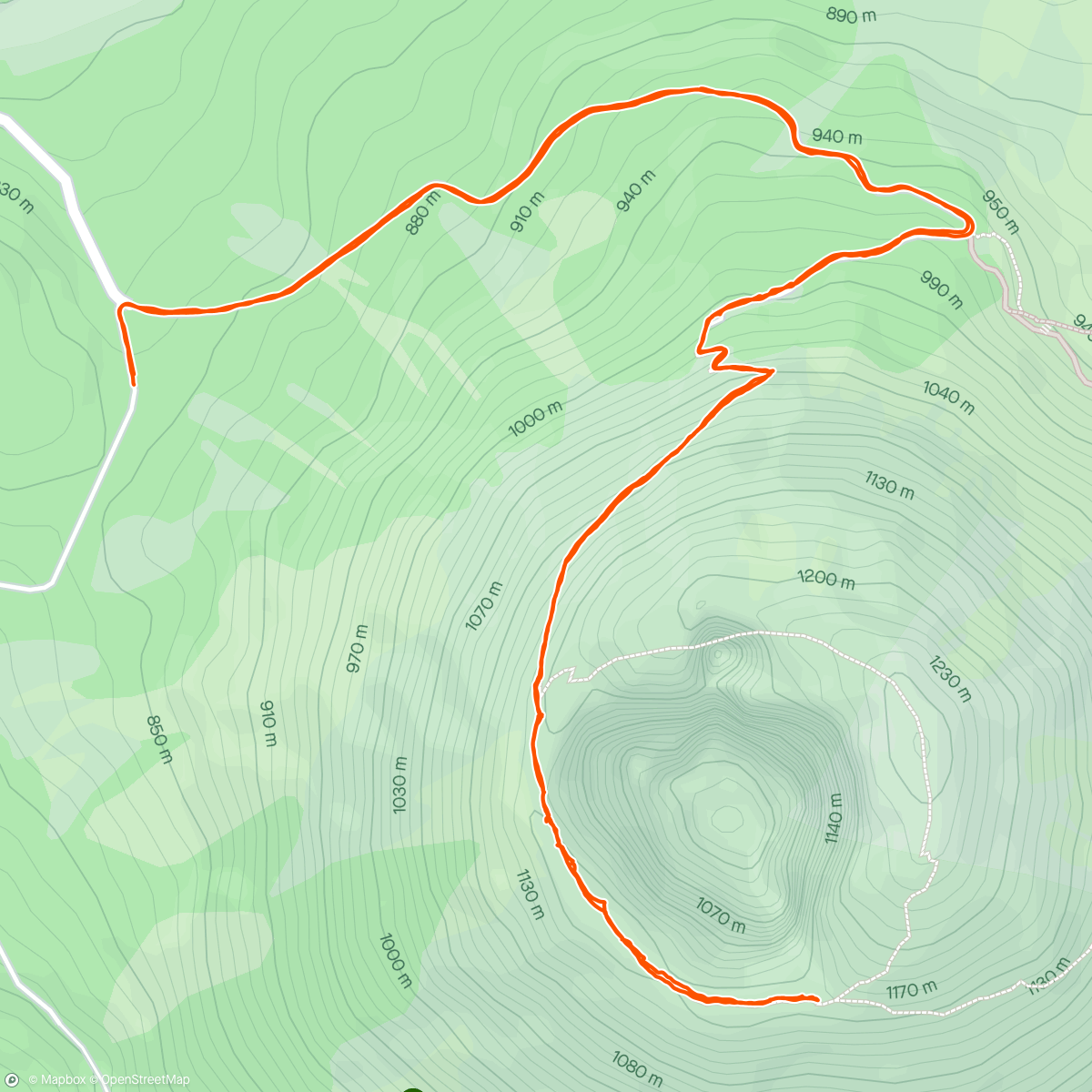 Map of the activity, Balade au Vésuve 🌋🌋