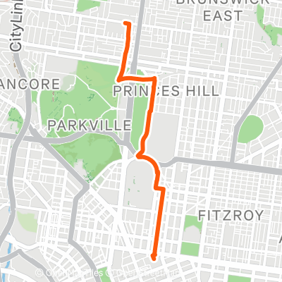 RMIT to Brunswick | 5.3 km Cycling Route on Strava