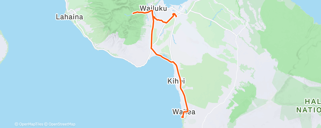 Map of the activity, Meeting the girls at Target, with a little detour