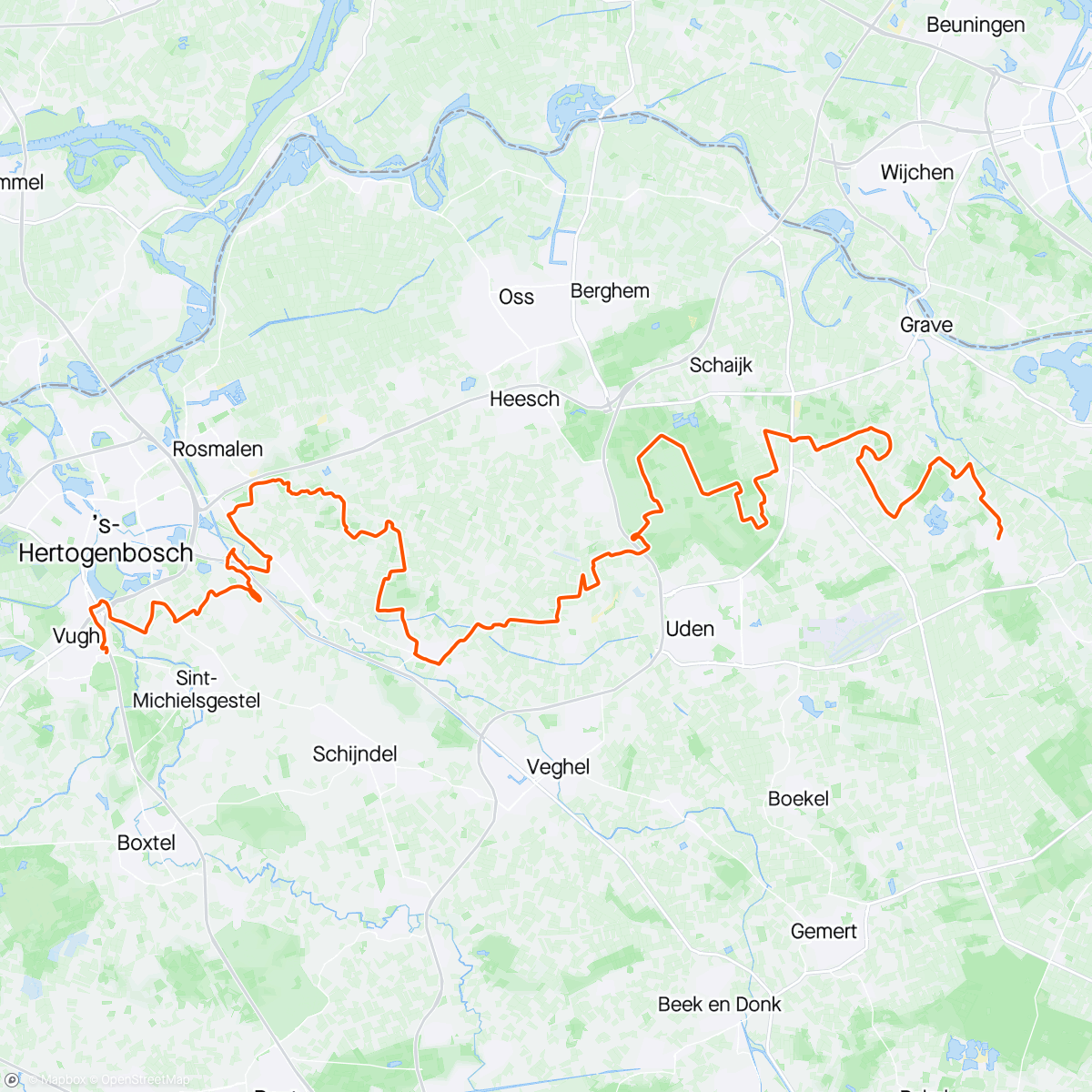 Mapa da atividade, Liberation Ride Dag 4 - weertje stuk beter dan gisteren