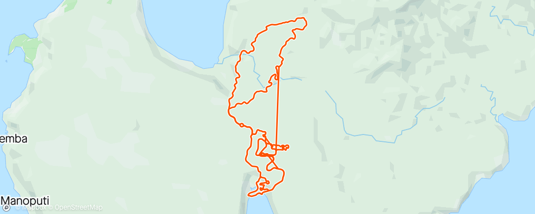 Map of the activity, Zwift - Yumi and Coco