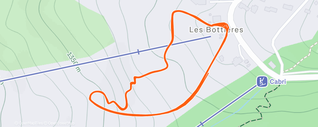 Map of the activity, 9boucles capot ouvert 💥