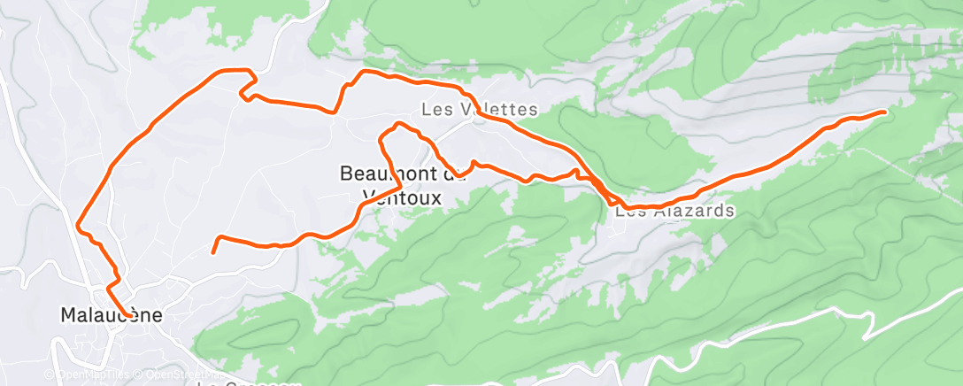 Map of the activity, Origine Théorème GR Ultra # Short Track + Tractions & Dips