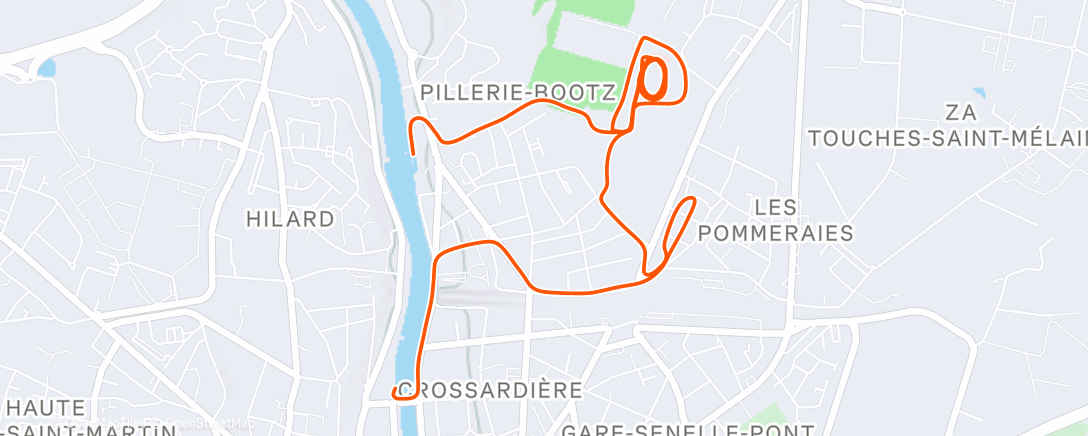 Карта физической активности (J-5 avant le 10km Prom’Classic - Nice : dernière sur piste avec Cloclo ! ✌🏼)