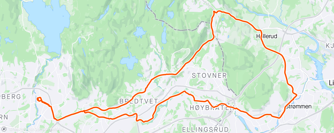 Map of the activity, Recovery med Simen