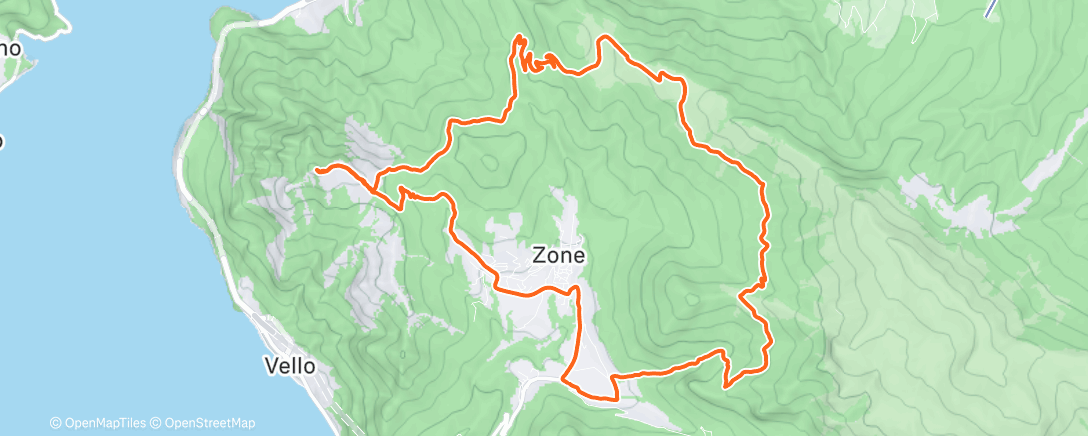 Map of the activity, Corna Trentapassi - Malga Aguina 🌞