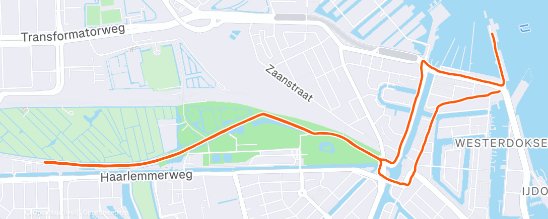 Карта физической активности (Easy Run)